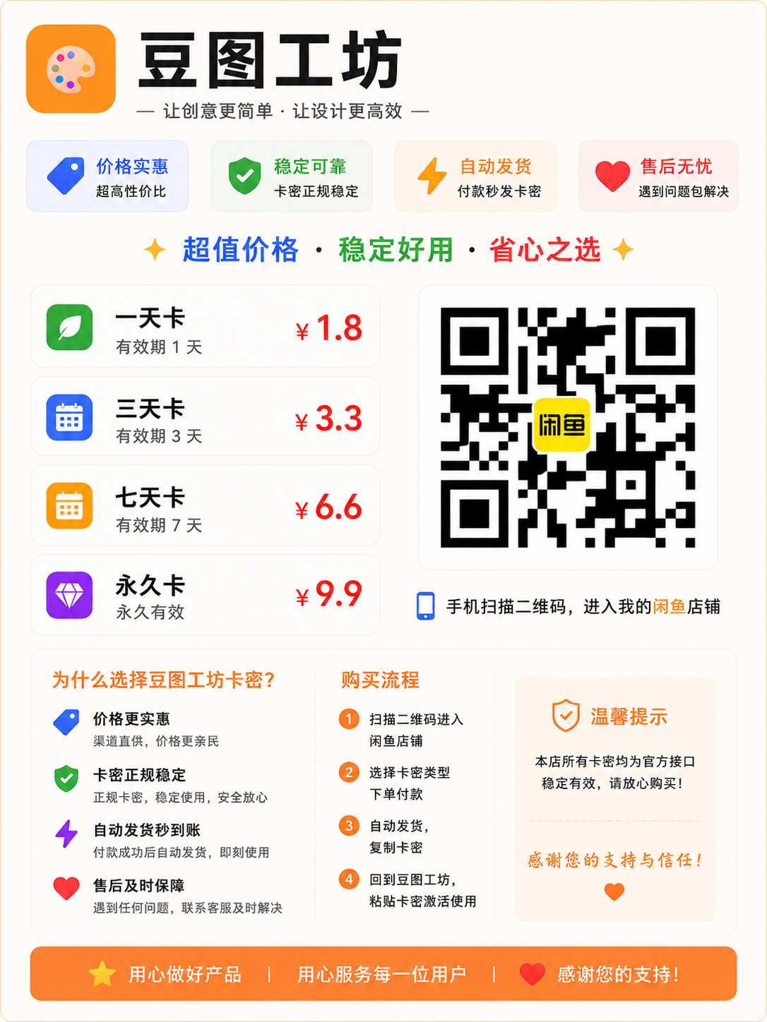 卡密购买引导